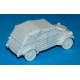 VW Kübelwagen in 1:56 (28mm) - gesloten - 3D-print