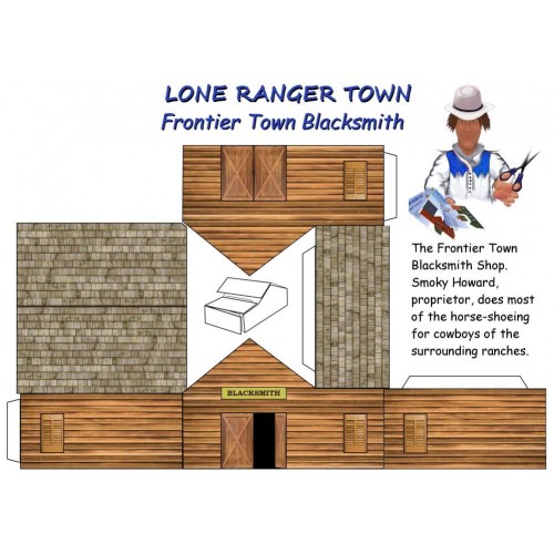 Smidse - Lone Ranger serie - groot