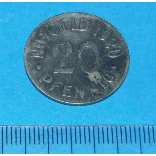 Cassel - 20 pfennig 1920 - noodgeld