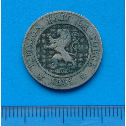 België - 10 centimes 1861