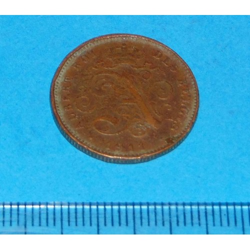 België - 2 centimes 1911F