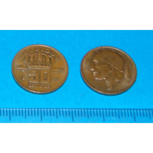 België - 50 centimes 1976F