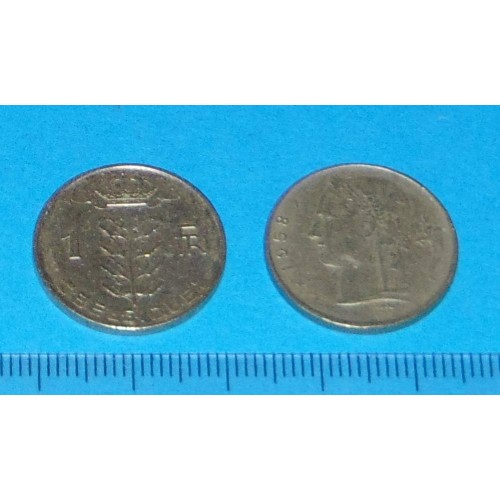 België - 1 frank 1958F