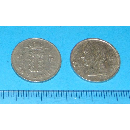 België - 1 frank 1967N