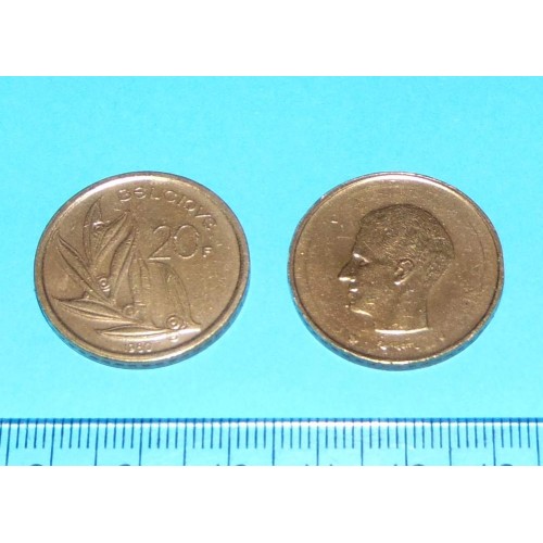 België - 20 frank 1980F