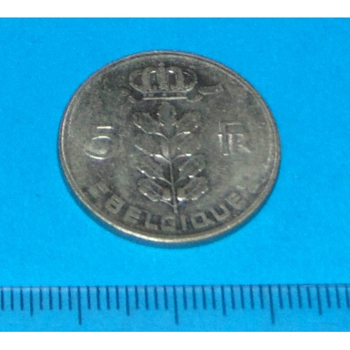 België - 5 frank 1964F - Pr