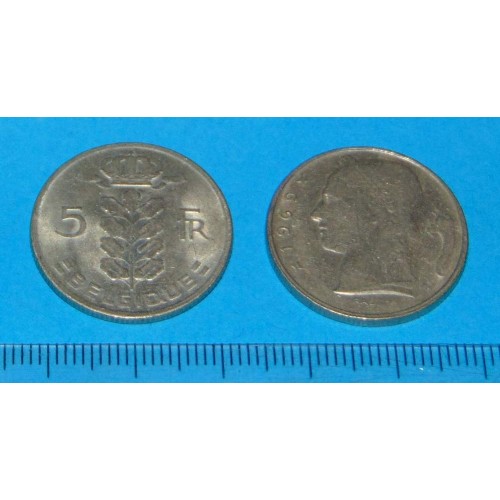 België - 5 frank 1969F