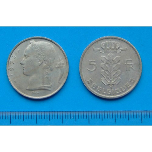 België - 5 frank 1973F