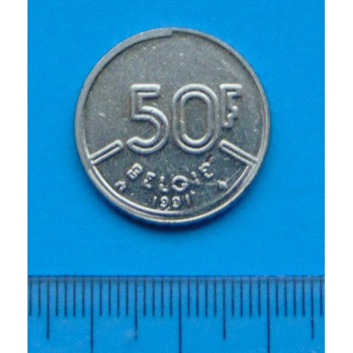 België - 50 frank 1991N