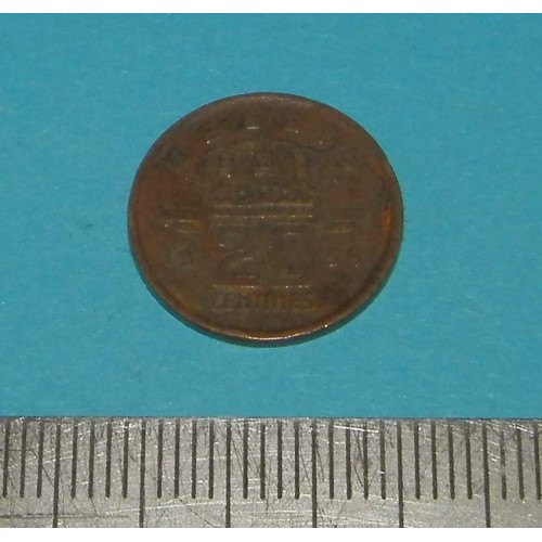 België - 20 centimes 1954N