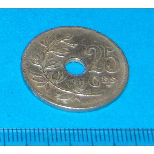 België - 25 centimes 1913F