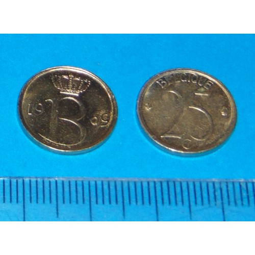 België - 25 centimes 1969F