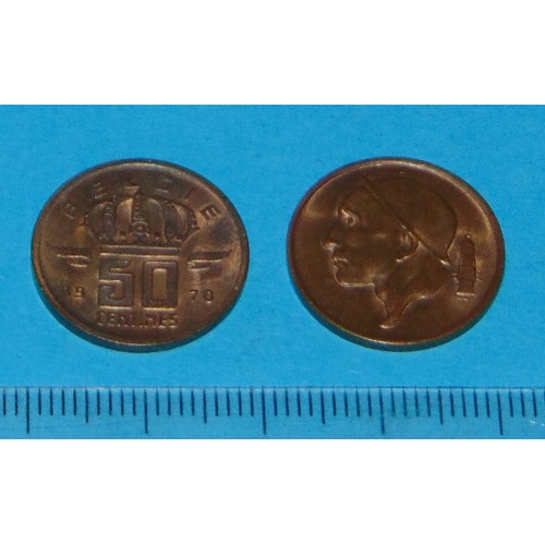België - 50 centimes 1970N