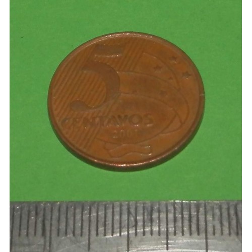Brazilië - 5 centavos 2001
