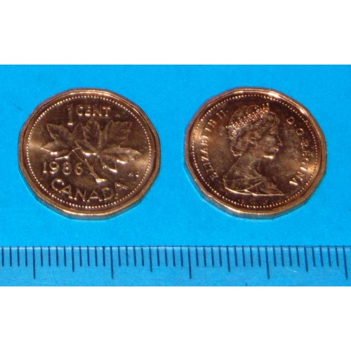 Canada - 1 cent 1986