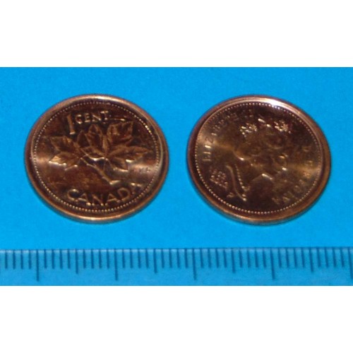 Canada - 1 cent 2002 - jubileum Elizabeth II