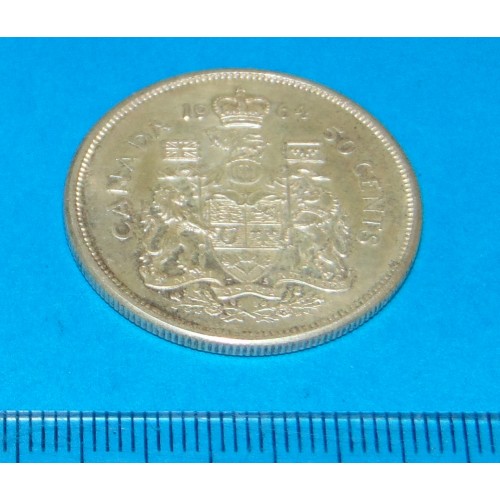 Canada - halve dollar 1964 - zilver