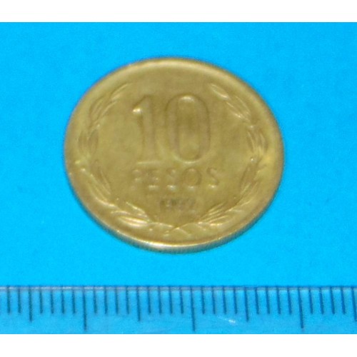 Chili - 10 pesos 1992 