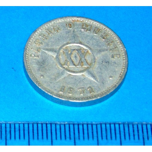 Cuba - 20 centavos 1972
