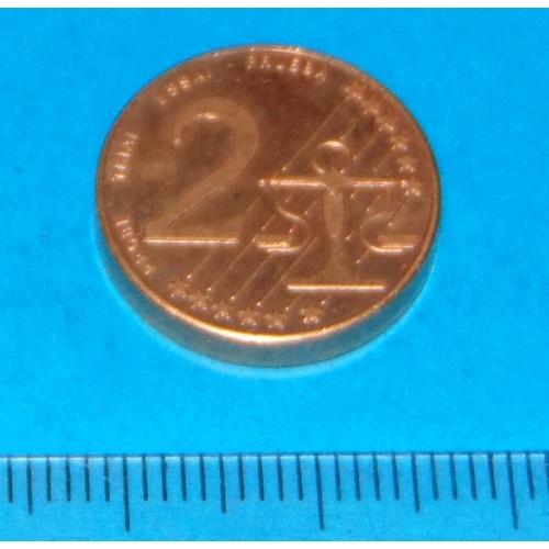 Cyprus - 2 cent 2004 - piedfort proefslag 