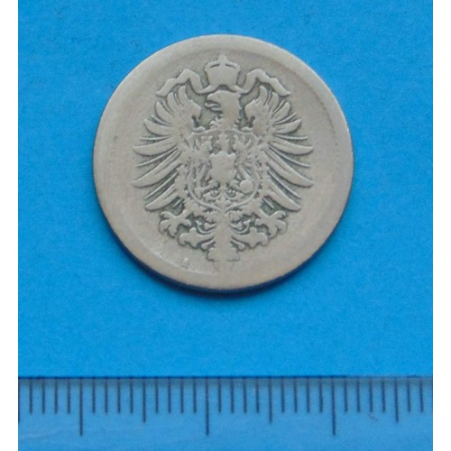Duitsland - 10 pfennig 1876A