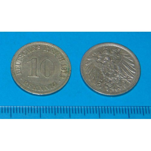 Duitsland - 10 pfennig 1912A