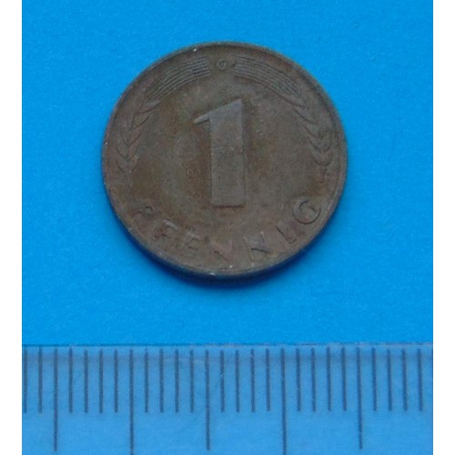 Duitsland - 1 pfennig 1949G - BDL