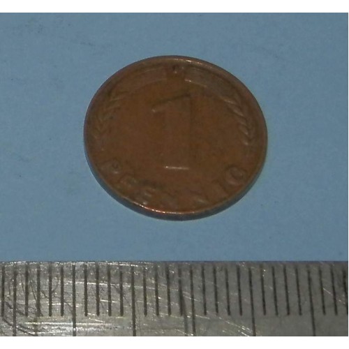 Duitsland - 1 pfennig 1949J - BDL