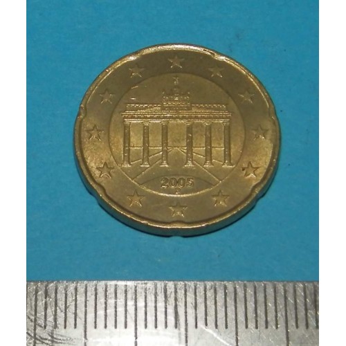 Duitsland - 20 cent 2005D