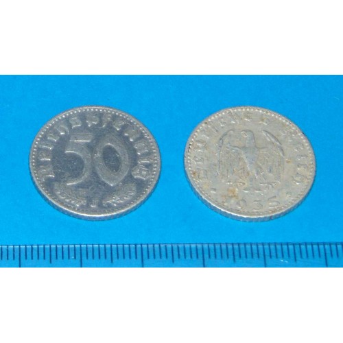 Duitsland - 50 pfennig 1935J