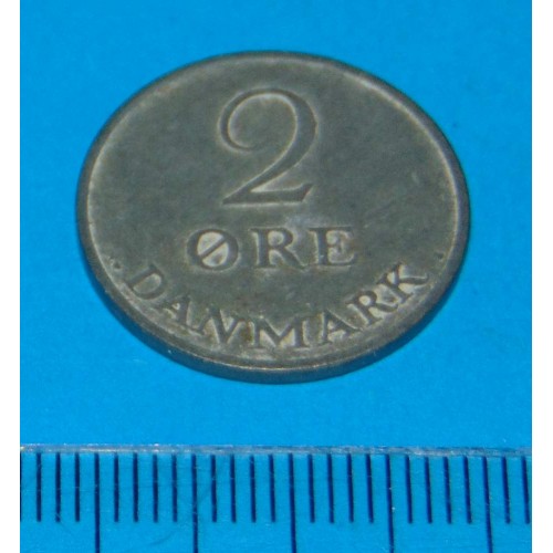 Denemarken - 2 øre 1948 - zink