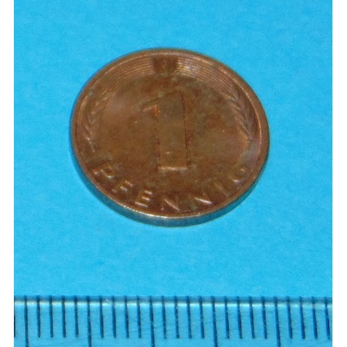 Duitsland - 1 pfennig 1977F
