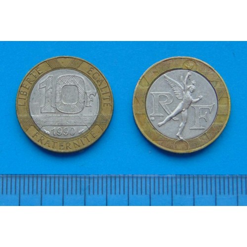 Frankrijk - 10 frank 1990