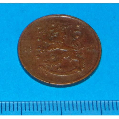 Finland - 10 penniä 1919