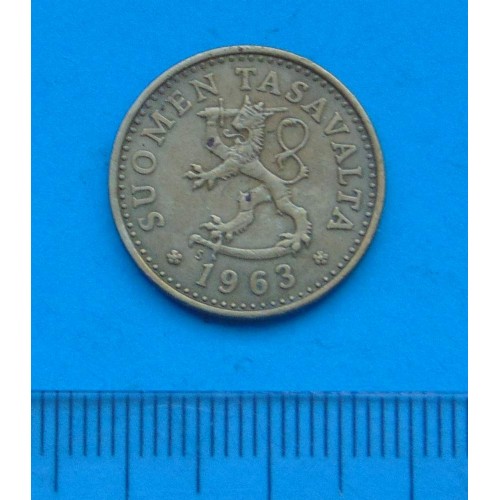 Finland - 10 penniä 1963