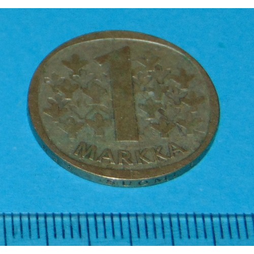 Finland - 1 markka 1966 - zilver
