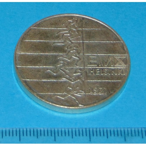 Finland - 10 markkaa 1971 - EK atletiek - zilver