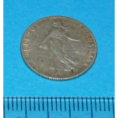 Frankrijk - 50 centimes 1916 - zilver