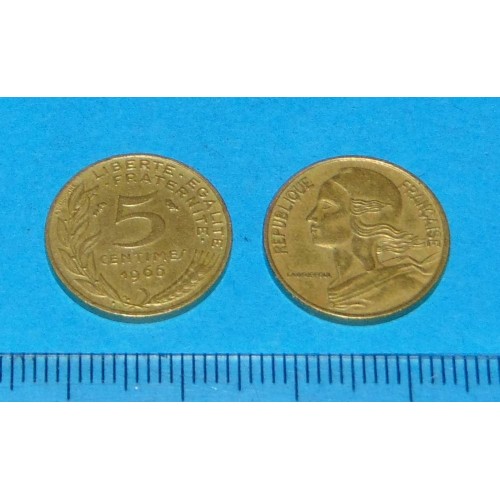 Frankrijk - 5 centimes 1966