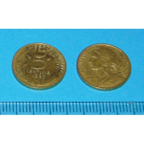 Frankrijk - 5 centimes 1986