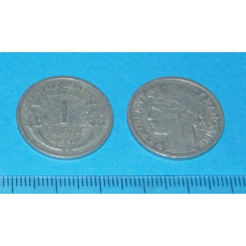Frankrijk - 1 frank 1957B