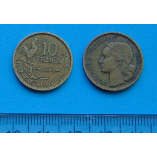 Frankrijk - 10 frank 1952