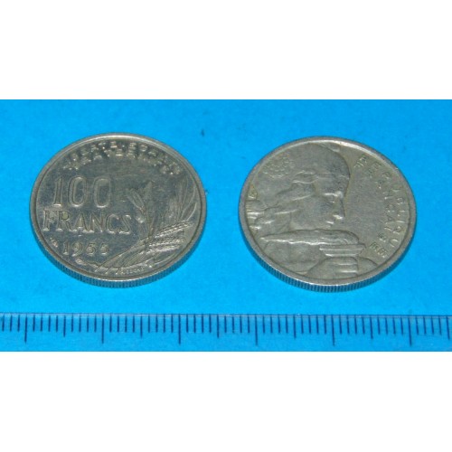 Frankrijk - 100 frank 1955