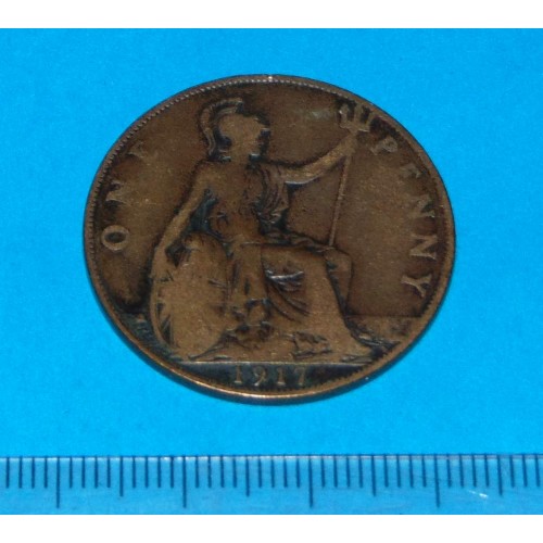 Groot-Brittannië - penny 1917