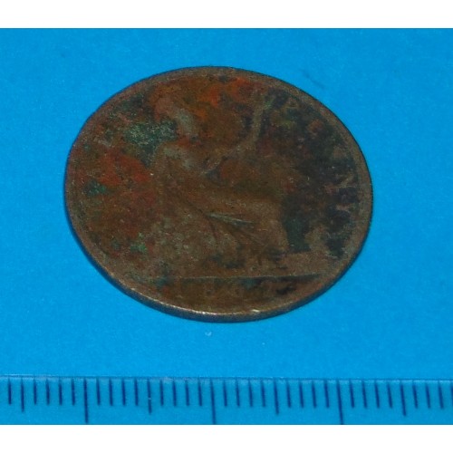 Groot- Brittannië - halve penny 1862