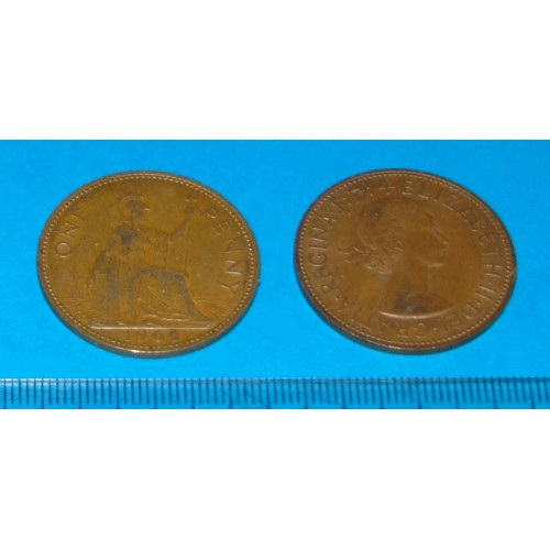 Groot-Brittannië - penny 1966