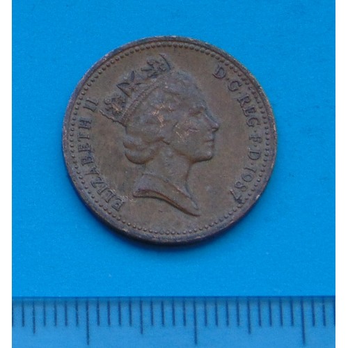 Groot-Brittannië - 1 penny 1987