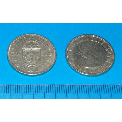 Groot-Brittannië - 1 shilling 1958 - Schots