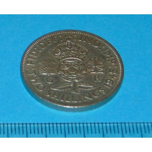 Groot-Brittannië - 2 shilling 1948