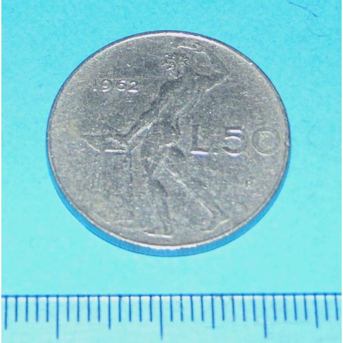 Italië - 50 lire 1962